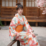 Kimono Yukata Femme Japonais