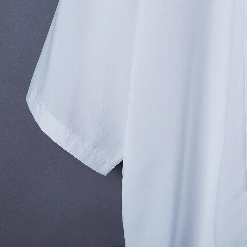 Kimono Court Blanc Manche