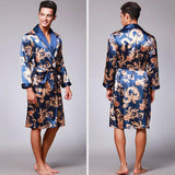 Peignoir Kimono Soie Homme