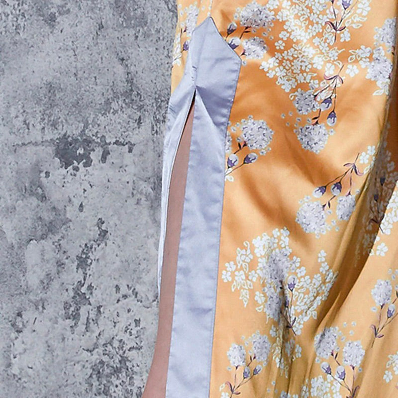 Peignoir Femme Motif Satiné