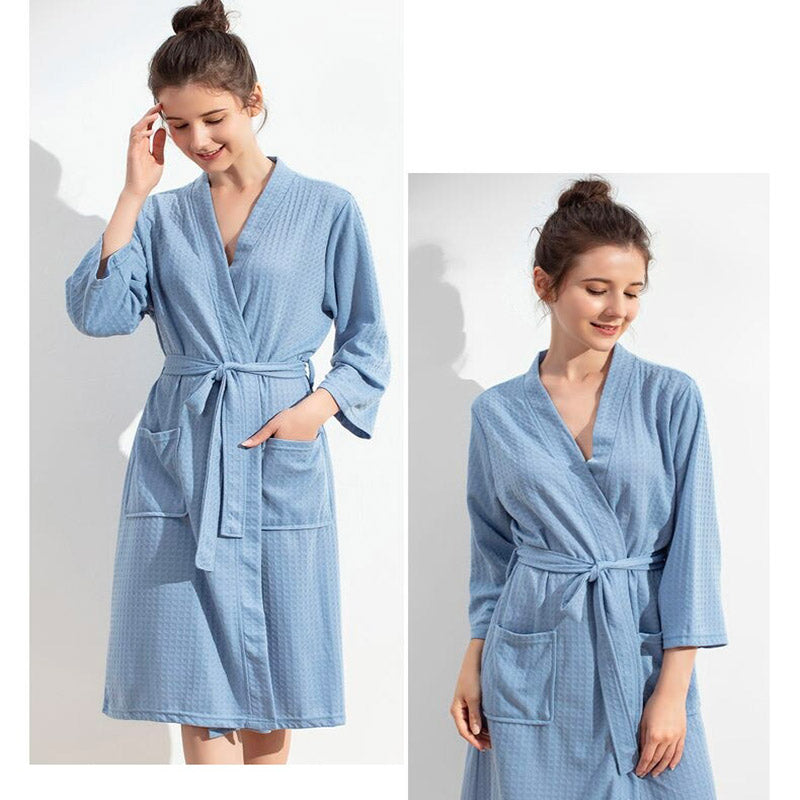 Peignoir Pour Spa Femme Léger Coton