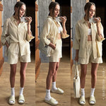 Pyjama Beige Femme