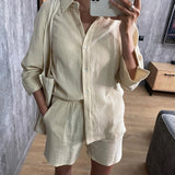 Pyjama Beige Femme