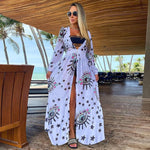 Robe Blanche Style Kimono