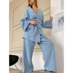 Robe Kimono Bleue