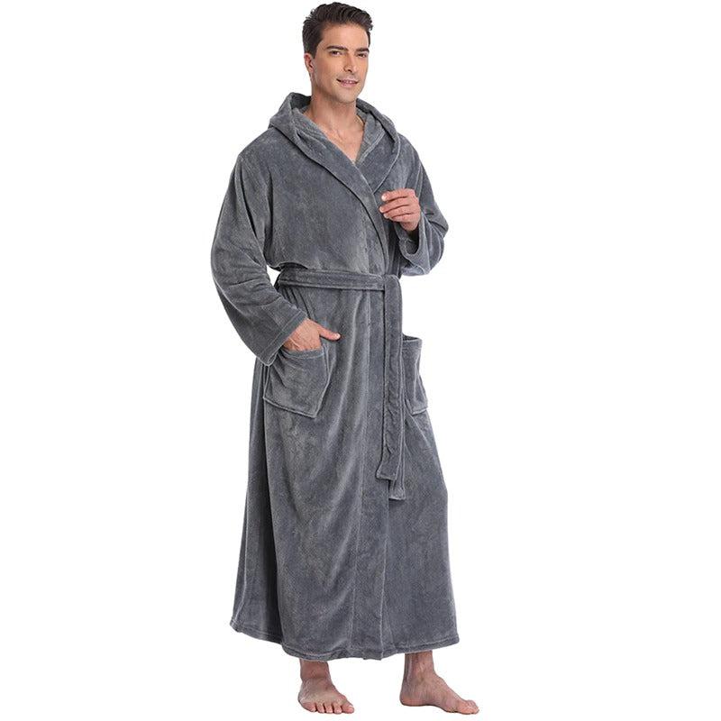 Robe de Chambre Homme Polaire Grande Taille