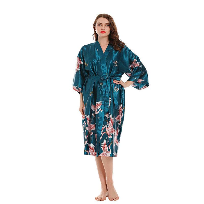 Robe de Chambre Kimono Femme Grande Taille