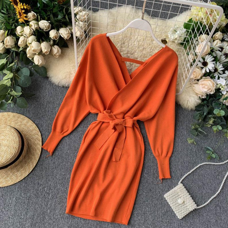 Robe Kimono Orange Design