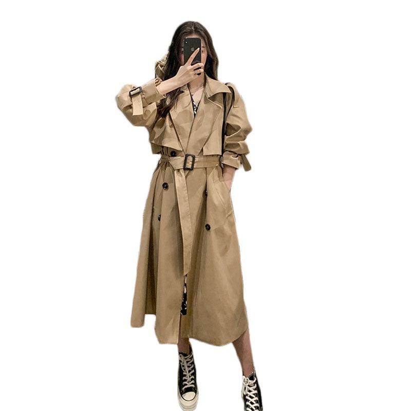 Trench Femme Long Beige Chic 