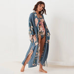 Veste Kimono Fleuri Chic