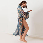 Veste Kimono Fleuri Chic