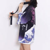 Veste Kimono Fluide Profil