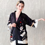 Veste Kimono Masque Kitsune