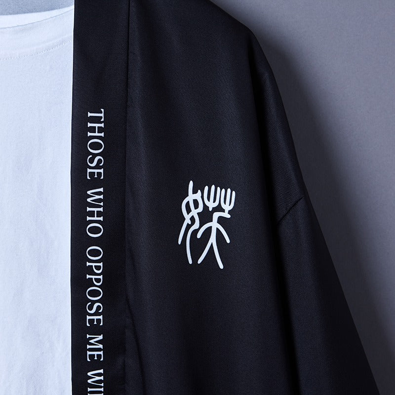 Veste Kimono Noir Japonais
