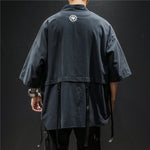 Veste Kimono Noir Lin