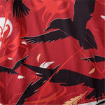 Veste Kimono Rouge Homme