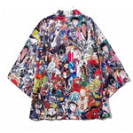 Veste Kimono Satin Manga