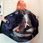 Veste Kimono Femme Dragon