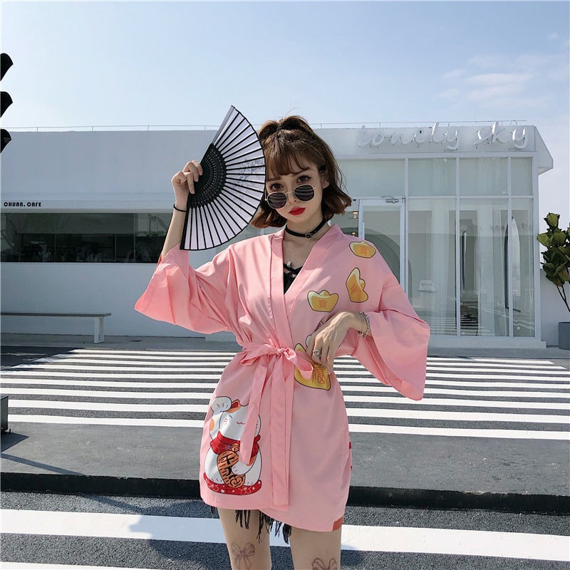 Veste Kimono Japonais Stylé