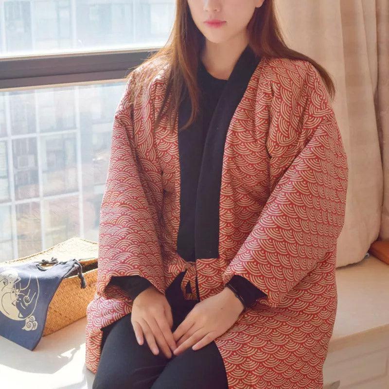 Veste Kimono Matelasse japonais