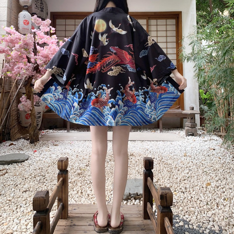 Veste Kimono Vintage Design
