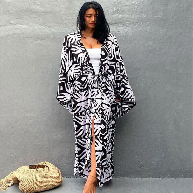Veste Longue d'Été Femme Design