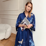 Kimono Femme Bleu Nuit