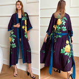 Peignoir Kimono Violet