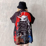 Veste Kimono Japonais Femme Skull