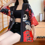 Veste Kimono Japonaise Neko