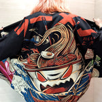 Veste Kimono Japonais Femme Ramen